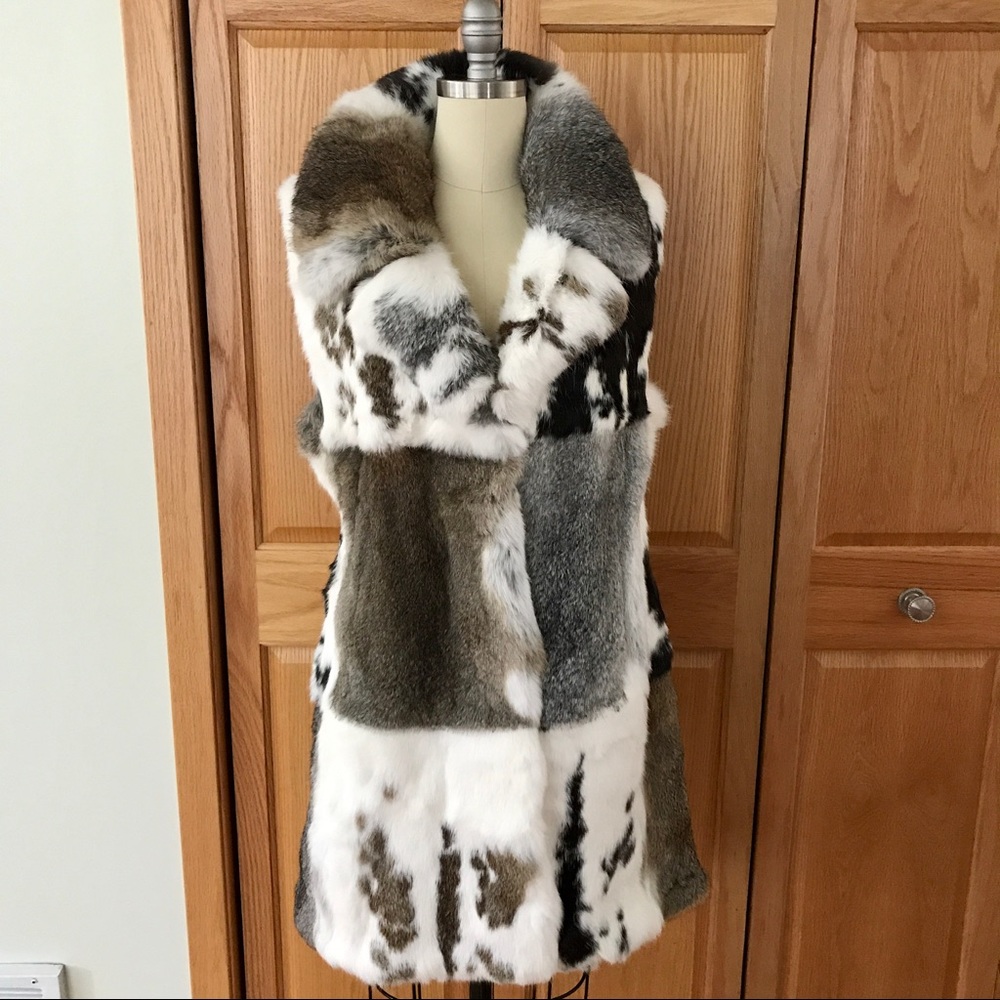 🆕Co™ Rabbit fur vest - Picture 2 of 12